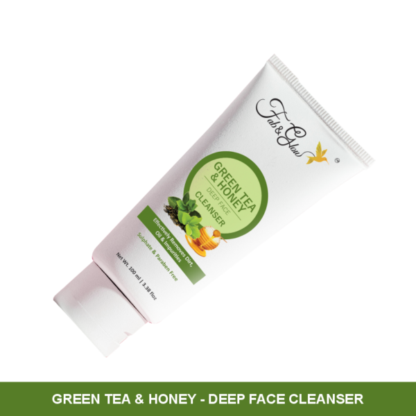 GREEN TEA & HONEY  DEEP FACE CLEANSER